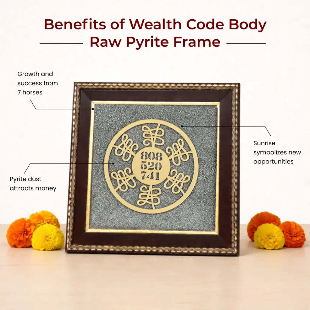 wealth code pyrite frame