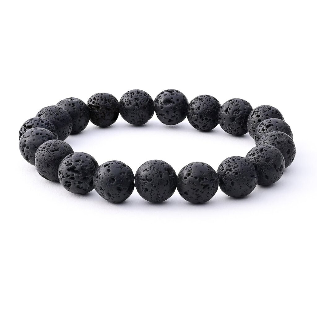 Current image: lava stone bracelet