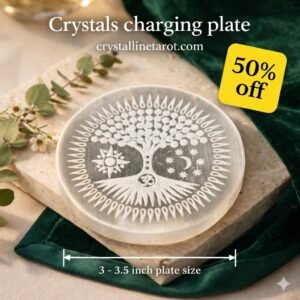 Selenite Crystal Charging plate