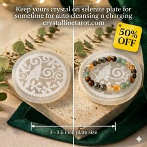 Selenite Crystal Charging Plate