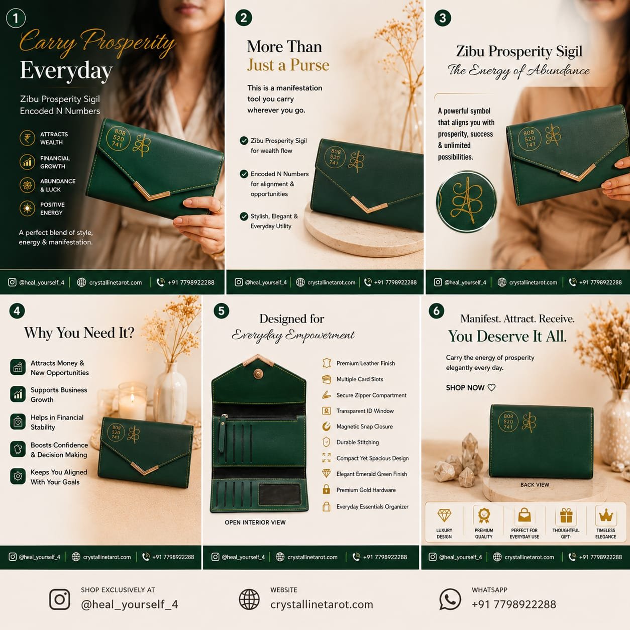 🧲Magical Good Luck Wallets for Women 💰 - Image 3