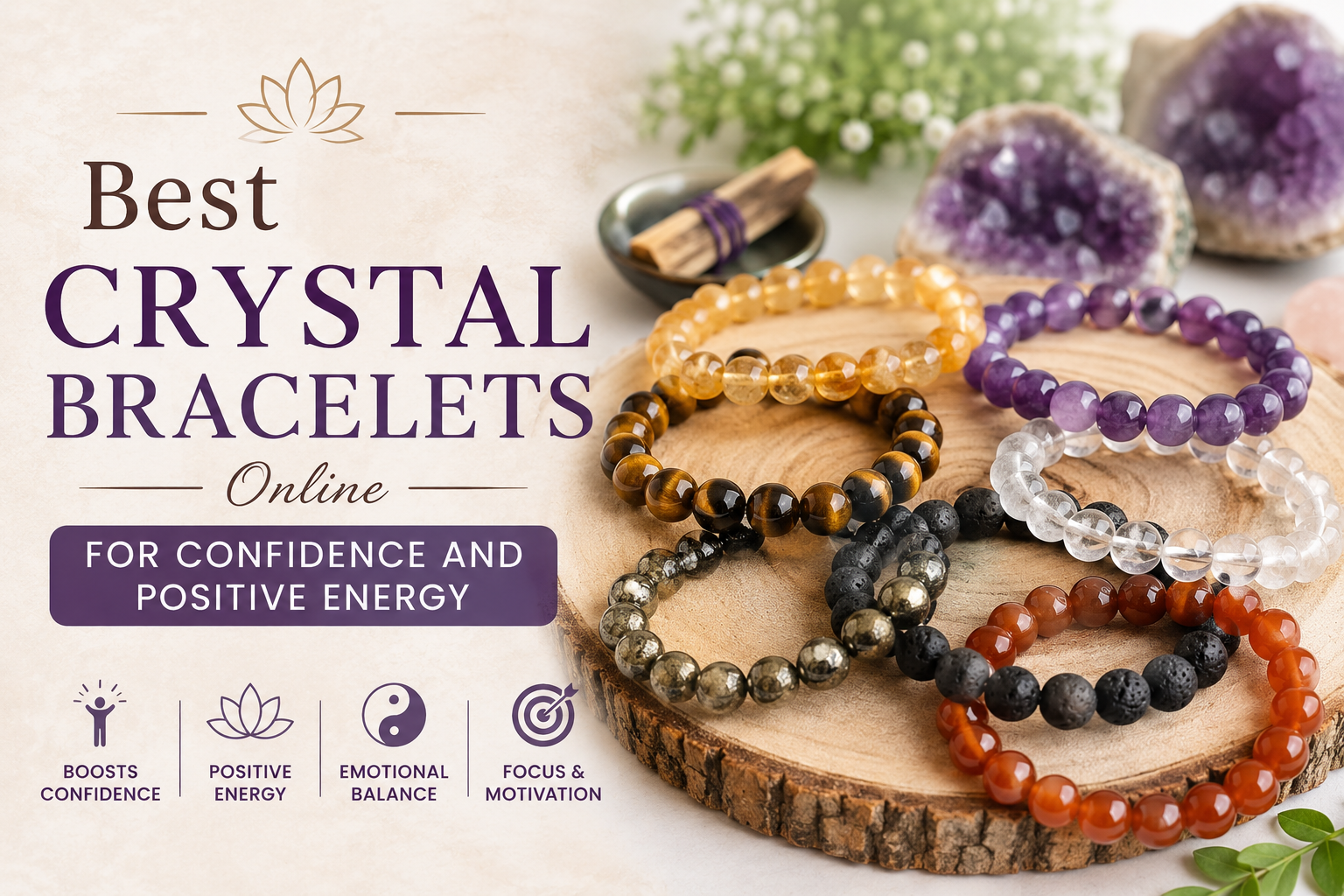 best crystal bracelets online