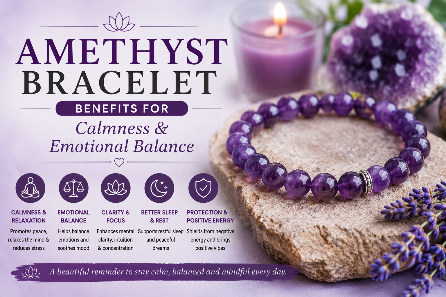 amethyst bracelet benefits