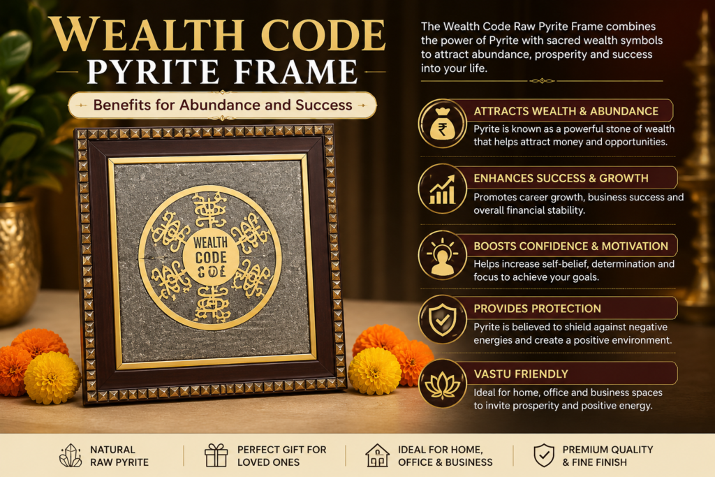 Wealth Code Pyrite Frame